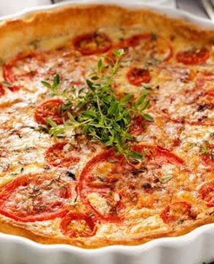 Tarte thon tomate moutarde