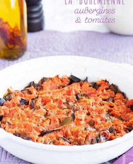 La bohémienne aubergine et tomate