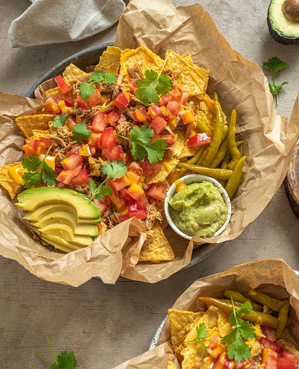 Nachos z kurczakiem