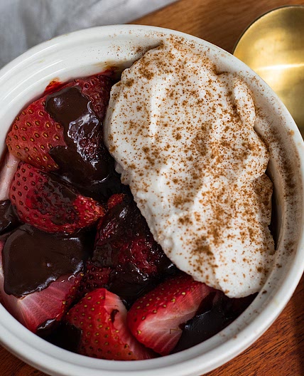 Air Fried Strawberries