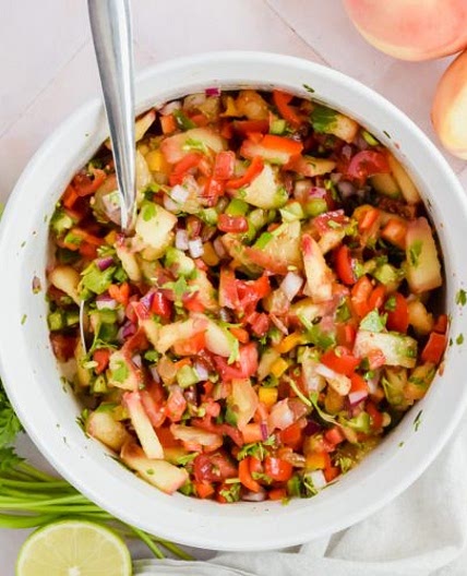 Peach Jalapeno Salsa