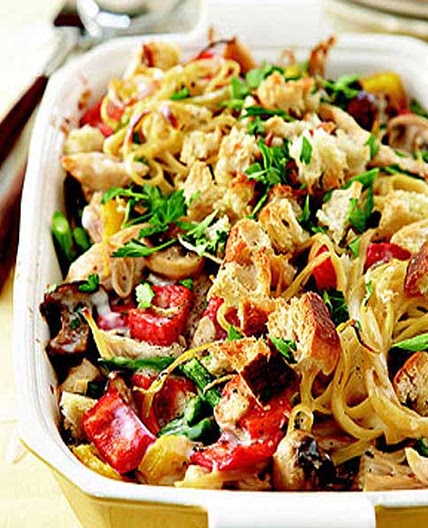 Potluck Chicken Tetrazzini
