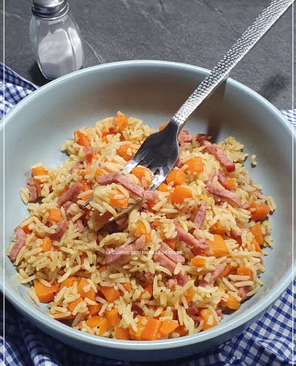 Riz sauté aux carottes (au cookeo)