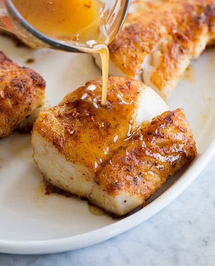 Lemon butter Cod