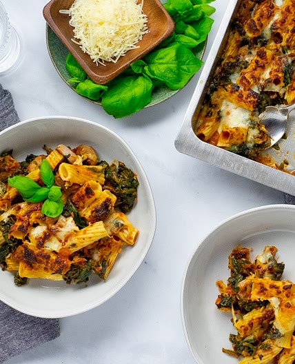 Sausage and Rigatoni Bake