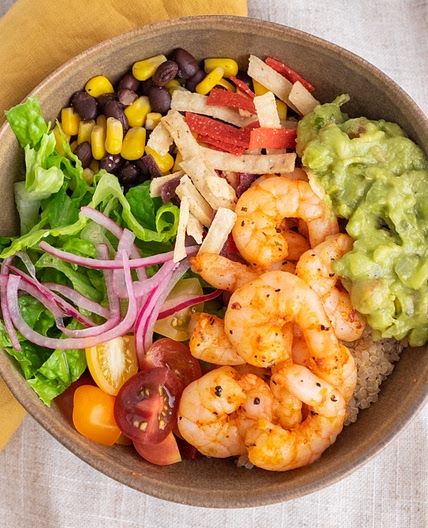 Southwestern Shrimp Bowl
