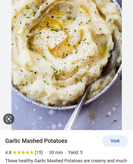 Mashed Potatoes