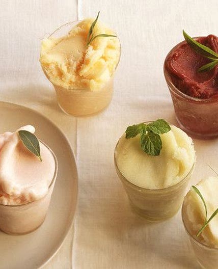 Lychee and Lemongrass Sorbet