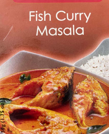 Poisson Curry Masala Indien