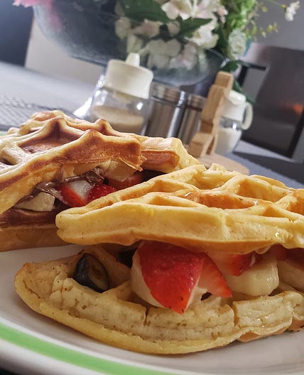 Wuafles del desayuno 🧇🧇