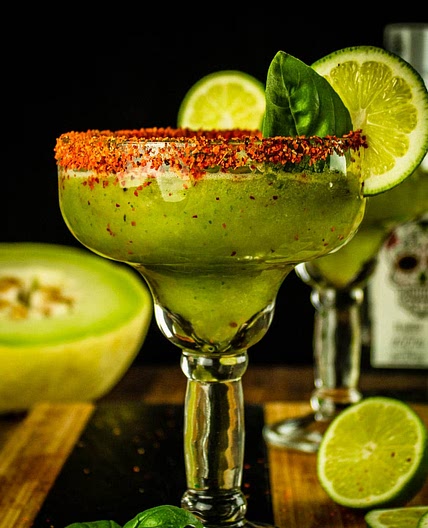 Honeydew Spicy Margarita Recipe
