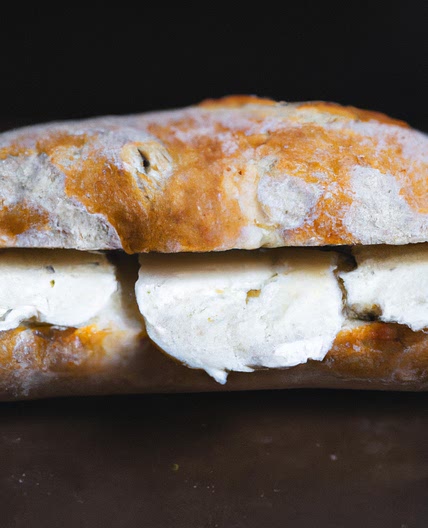 Fresh Philadelphia Cream Cheese Ciabatta Sandwich