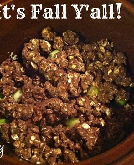 Crockpot Apple Crumble