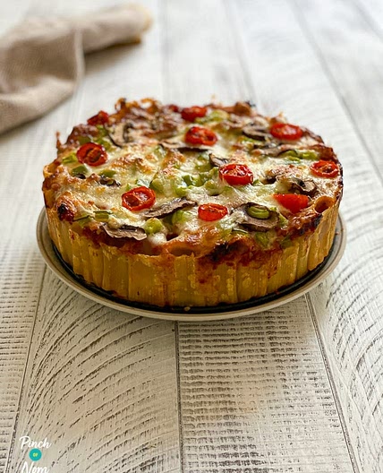 Rigatoni pizza pasta