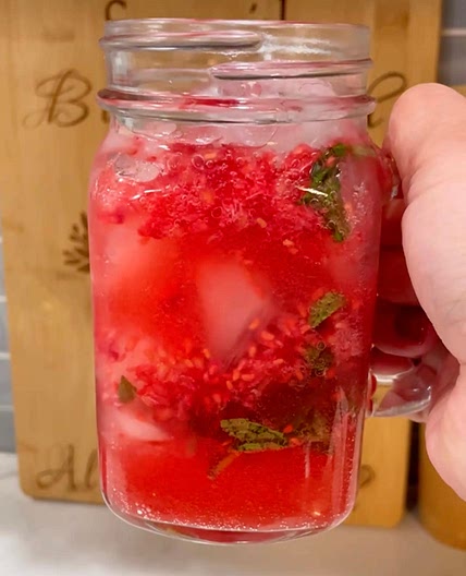 Raspberry mojito 