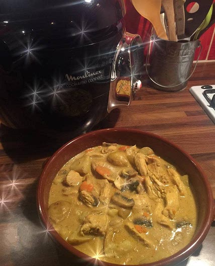 Aiguillettes de poulet au curry
