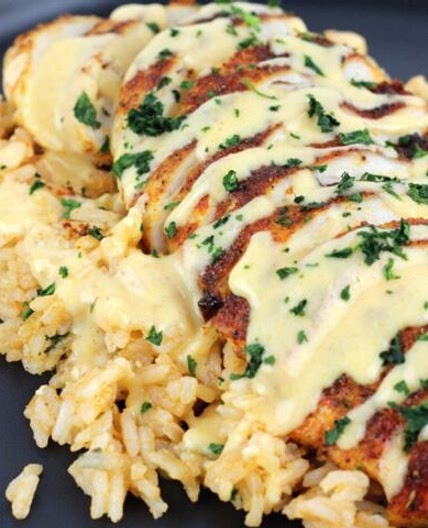 Mexican Chicken Recipe with Cheese Sauce