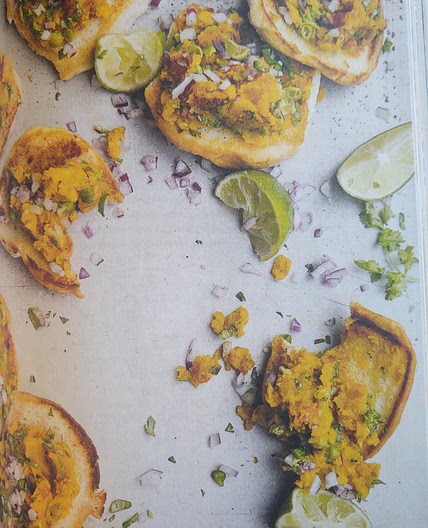 p136 Pav Bhaji on Potato Rolls