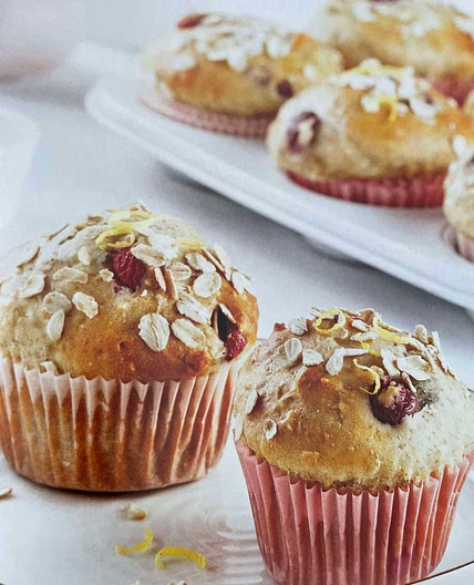 Muffins canneberges et orange