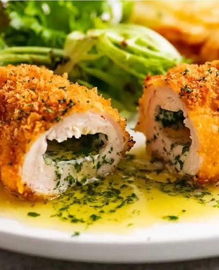 Chicken Kiev
Corn
Sweet potatoes