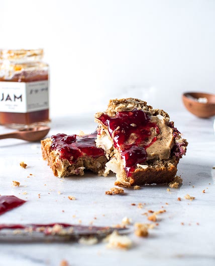 Raspberry, Coconut, and Almond Oatmeal Breakfast Loaf