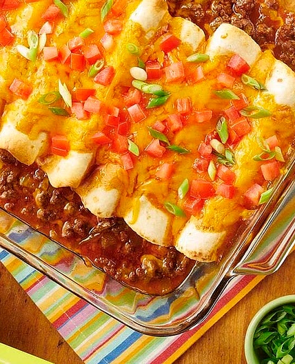 Classic Beef Enchiladas