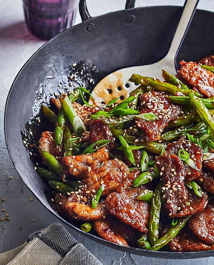 Pork & Green Bean Stir-Fry