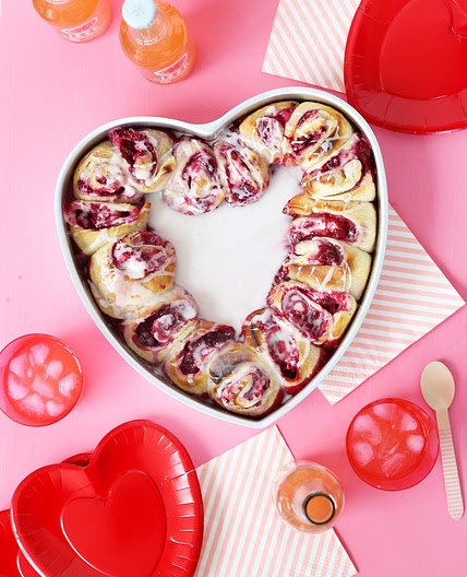 Ruby Red Raspberry Rolls
