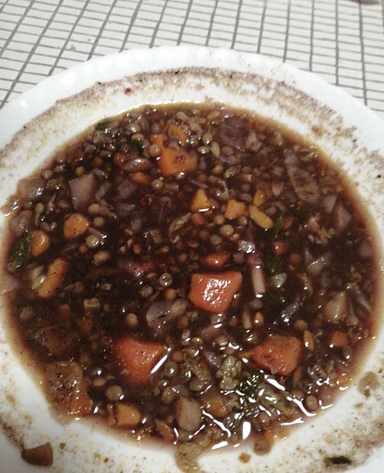 Red lentil soup