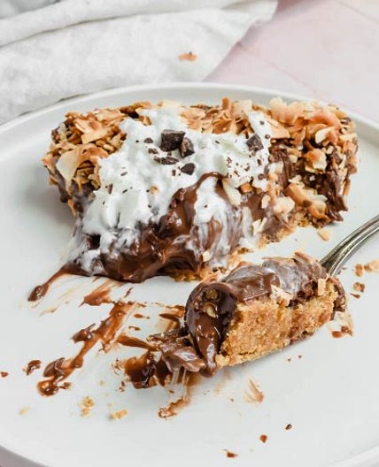 Chocolate Coconut Cream Pie with Graham Cracker Crust