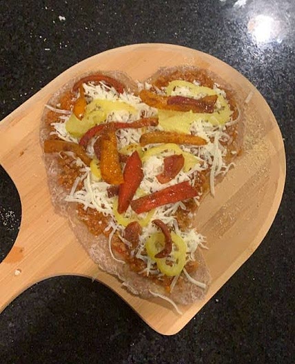 Home Oven Baked Pizza