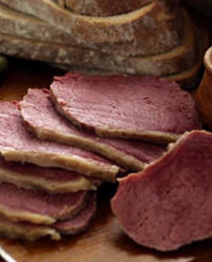 Classic corned beef sandwich