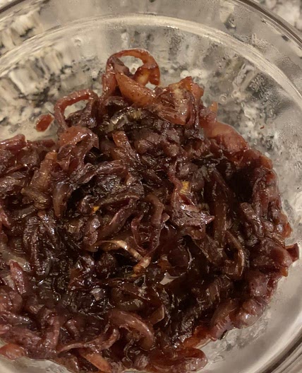 Caramelized Onion Burger Topper