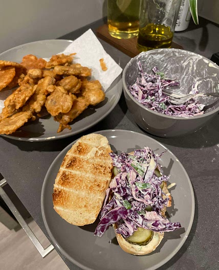 Mushroom Po’boys