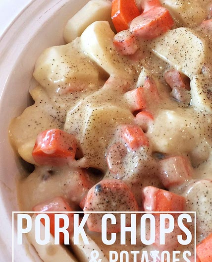 Crock Pot Pork Chops and Potatoes