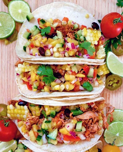 Weight Watchers Chicken Tacos Recipe | Fynes Designs