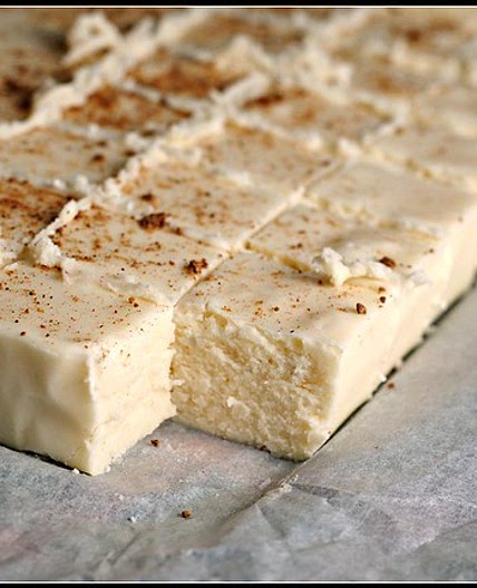 Egg Nog Fudge