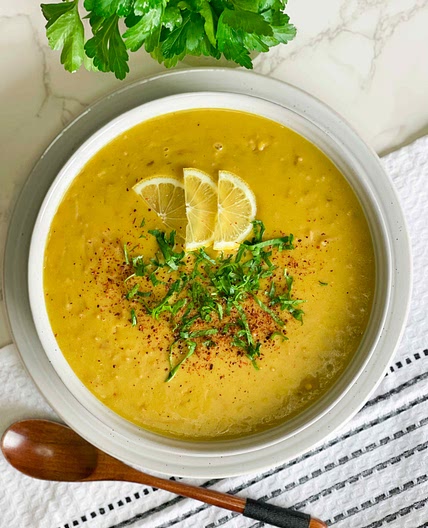 Lentil soup 