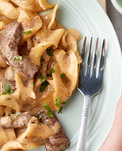 Instant Pot Easy Beef Stroganoff