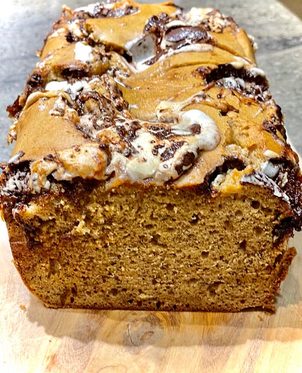 Fluffernutter Banana Bread