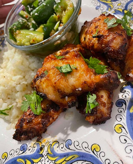 Thai Red Curry Wings