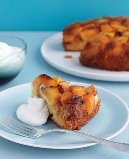 Nectarine Upside-Down Cake