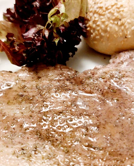 Veal Steak - Red wine and rosemary marinade