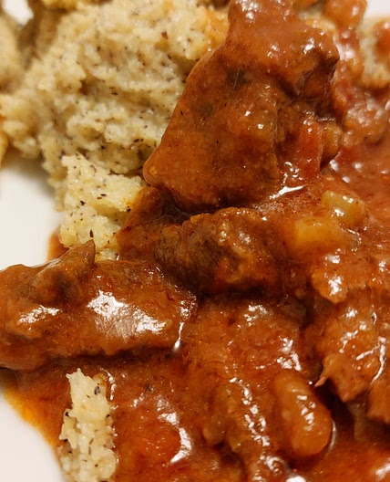 Flank stew - Mushrooms