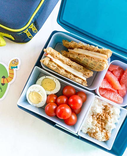 Breakfast-for-Lunch Bento for Kids