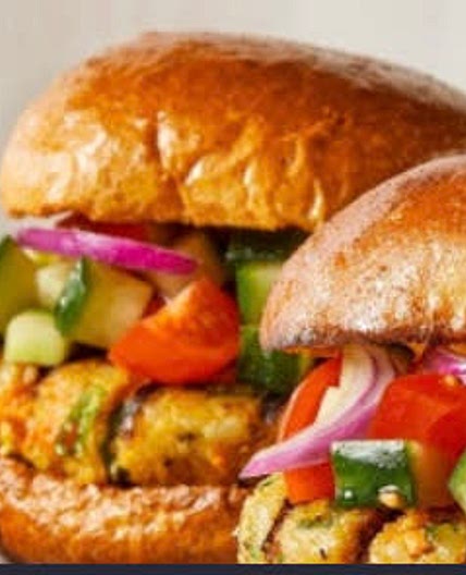 Middle Eastern Turkey Burgers - WW 1 pt