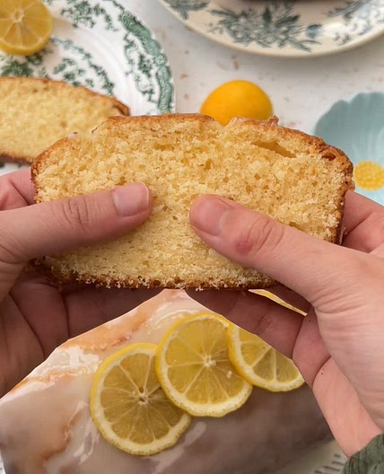 Lemon loaf cake 