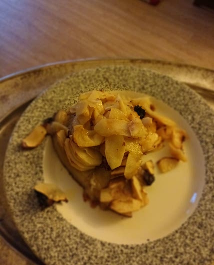 Chuletas a las manzanas reinetas