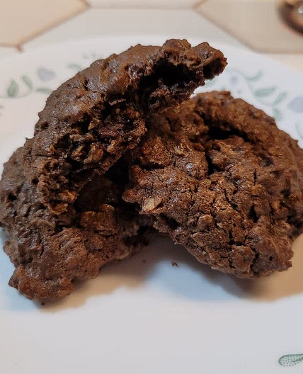 Double-Chocolate Chip Oatmeal Cookies