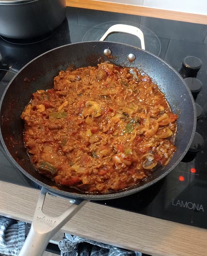 Lamb Spag Bol version 1 - Sam's Spectacular Spag